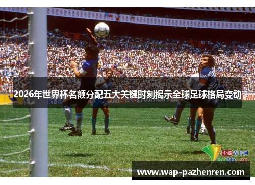 2026年世界杯名额分配五大关键时刻揭示全球足球格局变动